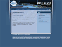 Tablet Screenshot of planetsound.it
